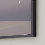 "Desert Dusk I" - Art Print in Dusk by Tania Medeiros - Frame Close-up