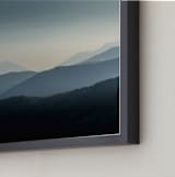 "autumn haze" - Art Print in Blue Haze by Eric Clegg - Frame Close-up