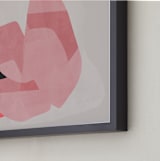 "lean on me" - Art Print in hug by Maja Cunningham - Frame Close-up