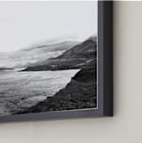 "Stormy Bay" - Art Print in Midnight by Bethan - Frame Close-up
