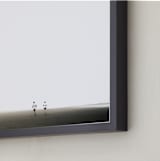 "Run Free" - Art Print in Pure White by Kaitie Bryant - Frame Close-up