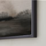 "Mystical & Mysterious" - Art Print in Misty Black & White by Michelle Jean - Frame Close-up