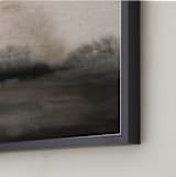 "Mystical & Mysterious" - Art Print in Misty Black & White by Michelle Jean - Frame Close-up