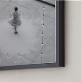 "NobodyWatching" - Art Print in Night Music by Nancy Lindo - Frame Close-up