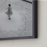 "NobodyWatching" - Art Print in Night Music by Nancy Lindo - Frame Close-up