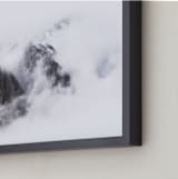 "Top Of The World" - Art Print in Cloud White by GeekInk Design - Frame Close-up