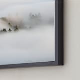 "Revealing II" - Art Print in Seaweed Green by Tania Medeiros - Frame Close-up