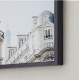 "Peak of Paris" - Art Print in Cream by LindseyErin - Frame Close-up