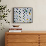 "Palay" - Art Print in Blue Tones by Hello Sophie Design Lab - In a Room