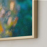 "Dreaming Of Summer II" - Art Print in Electric by Jonathan Brooks - Frame Close-up