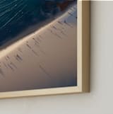 "Deep Blue Sea" - Art Print in Indigo Blue by Benno and Noosa - Frame Close-up