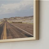 "Route 66" - Art Print in Earth and Sky by Kaitlin Rebesco - Frame Close-up