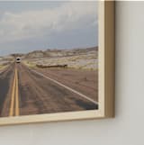 "Route 66" - Art Print in Earth and Sky by Kaitlin Rebesco - Frame Close-up