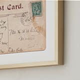"Since You Went Away" - Art Print in Vintage Neutral by Kinga Subject - Frame Close-up