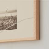 "Field" - Art Print in Ecru by Morgan Kendall - Frame Close-up
