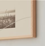 "Field" - Art Print in Ecru by Morgan Kendall - Frame Close-up