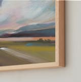 "Fields of Canyons" - Art Print in Canyon Green by AlisonJerry - Frame Close-up