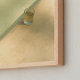 "Tea Time by the Pool" - Art Print in Poolside by Rasa Puzinaite - Frame Close-up