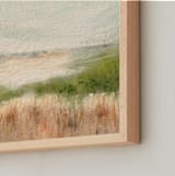 "From Here On" - Art Print in Moss by Holly Whitcomb - Frame Close-up