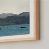 "Landscape 1" - Art Print in Ocean Blue by lulu and isabelle - Frame Close-up