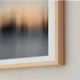 "Last Light" - Art Print in Sunset by Rachel Francis - Frame Close-up