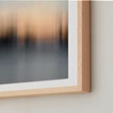 "Last Light" - Art Print in Sunset by Rachel Francis - Frame Close-up