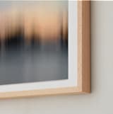 "Last Light" - Art Print in Sunset by Rachel Francis - Frame Close-up