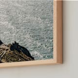 "Point Reyes Lighthouse Overlook" - Art Print in Sea by Jenna Gibson - Frame Close-up