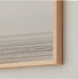"Patagonian Winter" - Art Print in Patagonian White by Daniel Fox - Frame Close-up