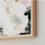 "Mystic 2" - Art Print in Peach by Melanie Severin - Frame Close-up