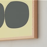"Yoruba-3-01" - Art Print in earthy colors by Alain Castoriano - Frame Close-up