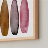 "board study (kilauea)" - Art Print in rose quartz by Kiana Lee - Frame Close-up