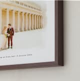 "Your Venue: Custom Print" - Custom Print in White by Minted - Frame Close-up