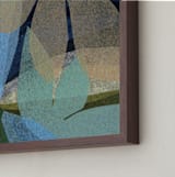 "Take Me With You" - Art Print in Woodsy by Carrie Moradi - Frame Close-up