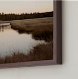 "Silent River" - Art Print in Dusk by Tania Medeiros - Frame Close-up