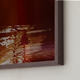 "Illusive" - Art Print in Coffee by Lindsay Megahed - Frame Close-up