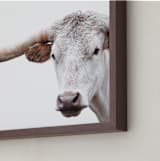 "Holden Caulfield" - Art Print in Earth by Amy Carroll - Frame Close-up