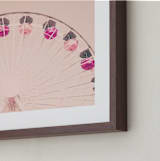 "Gira Gira" - Art Print in Cotton Candy by Caroline Mint - Frame Close-up