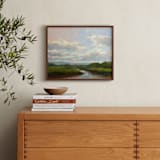 "Afternoon Light" - Art Print in Sky by Wendy Keller - In a Room