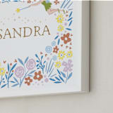 "Disney's Tinkerbell Fairy Dust" - Personalized Art Print in Tigerlily by Vivian Yiwing - Frame Close-up