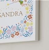 "Disney's Tinkerbell Fairy Dust" - Personalized Art Print in Tigerlily by Vivian Yiwing - Frame Close-up