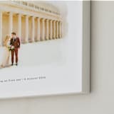 "Your Venue: Custom Print" - Custom Print in White by Minted - Frame Close-up