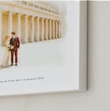"Your Venue: Custom Print" - Custom Print in White by Minted - Frame Close-up