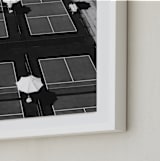 "Game Time" - Art Print in Asphalt by LindseyErin - Frame Close-up