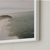 "Rocked" - Art Print in Ocean by Christian Florin - Frame Close-up