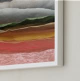 "the Sun Shines Again" - Art Print in Multicolor by Karen Kardatzke - Frame Close-up