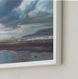 "Glossy Edge" - Art Print in Seaside by Khara Ledonne - Frame Close-up