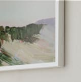 "Hilltop II" - Art Print in Grasses by Kayla King - Frame Close-up