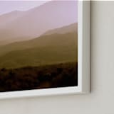 "Indian Canyon" - Art Print in Lavender Golden Hour by Lisa Sundin - Frame Close-up