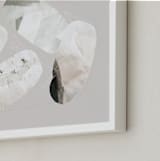 "Unturned 2" - Art Print in Putty by Melanie Severin - Frame Close-up